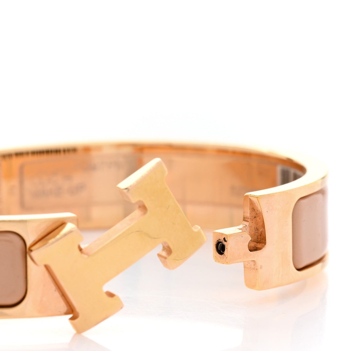 Enamel Narrow Clic Clac H Bracelet PM Makeup