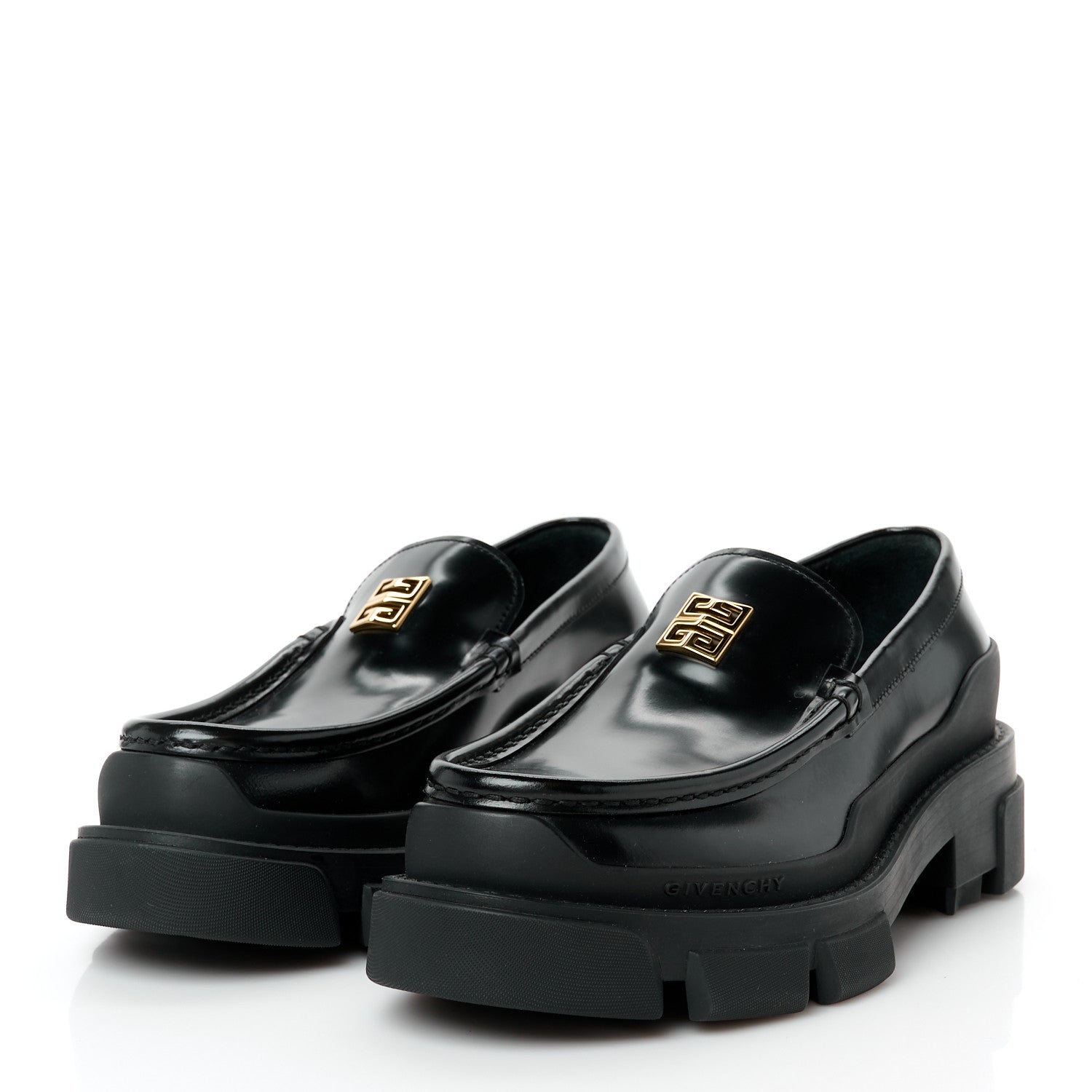Givenchy Calfskin Terra Moccassins 36 Black 4 of 9