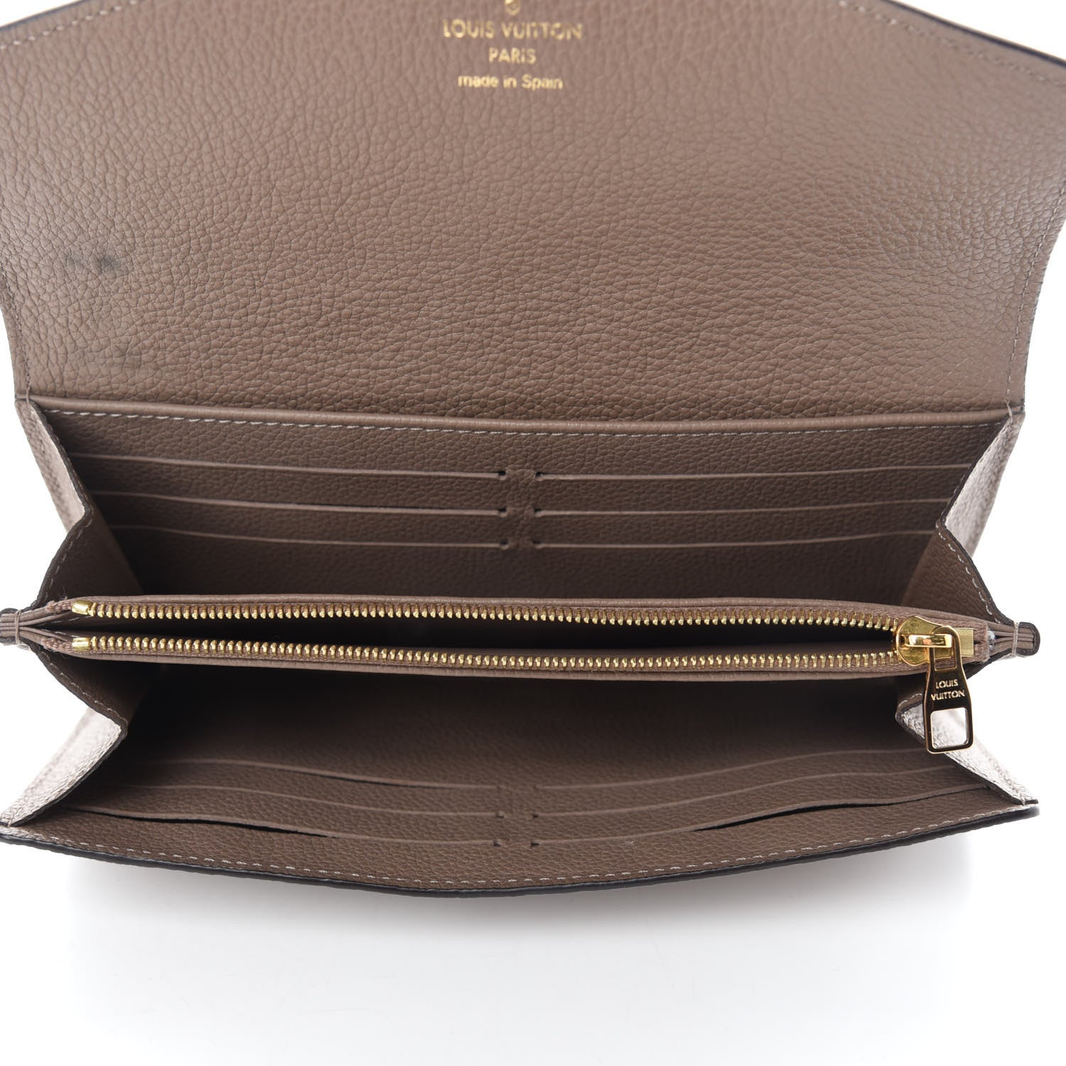 Louis Vuitton Empreinte Sarah Wallet NM Taupe Glace 5 of 10