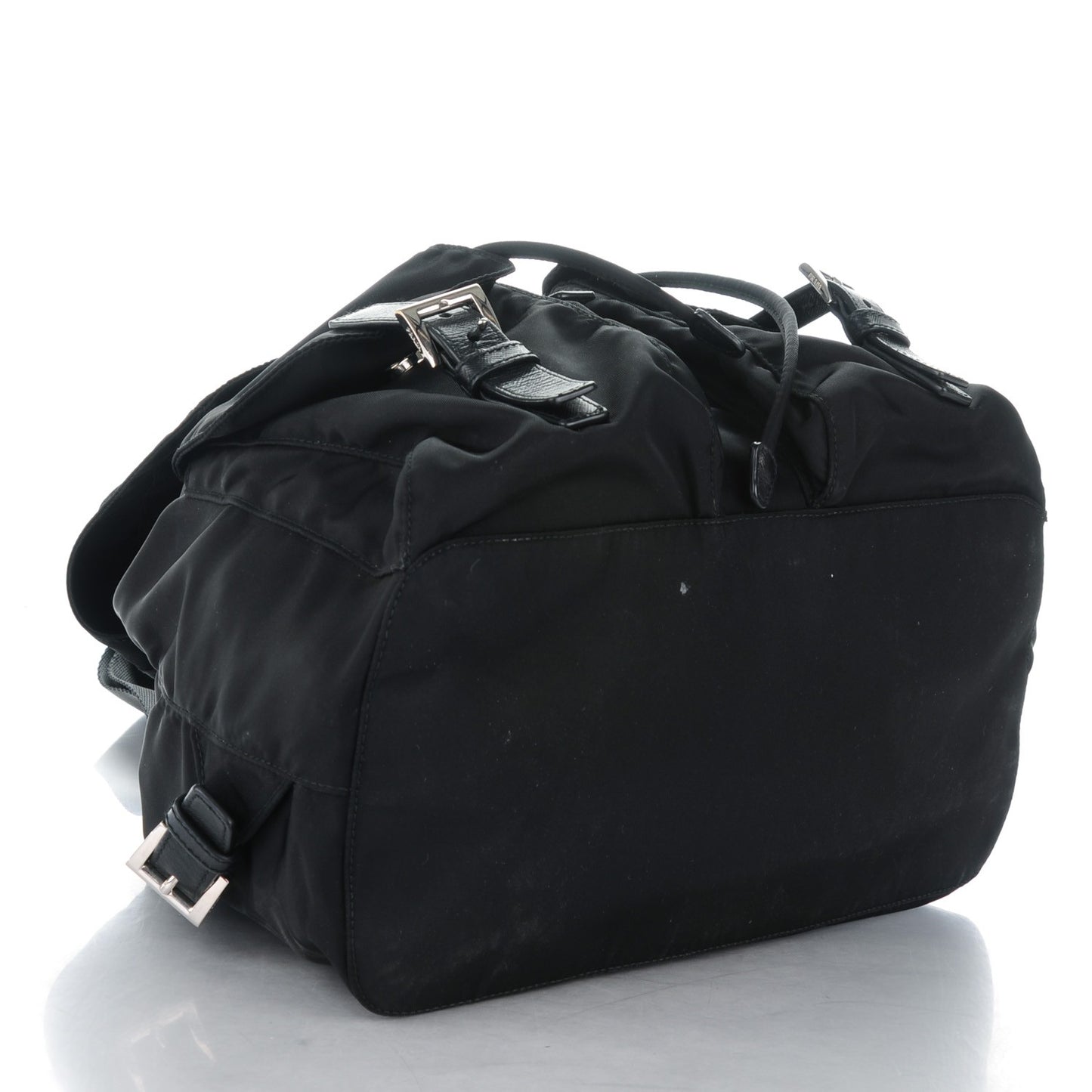 Nylon Vela Medium Backpack Black