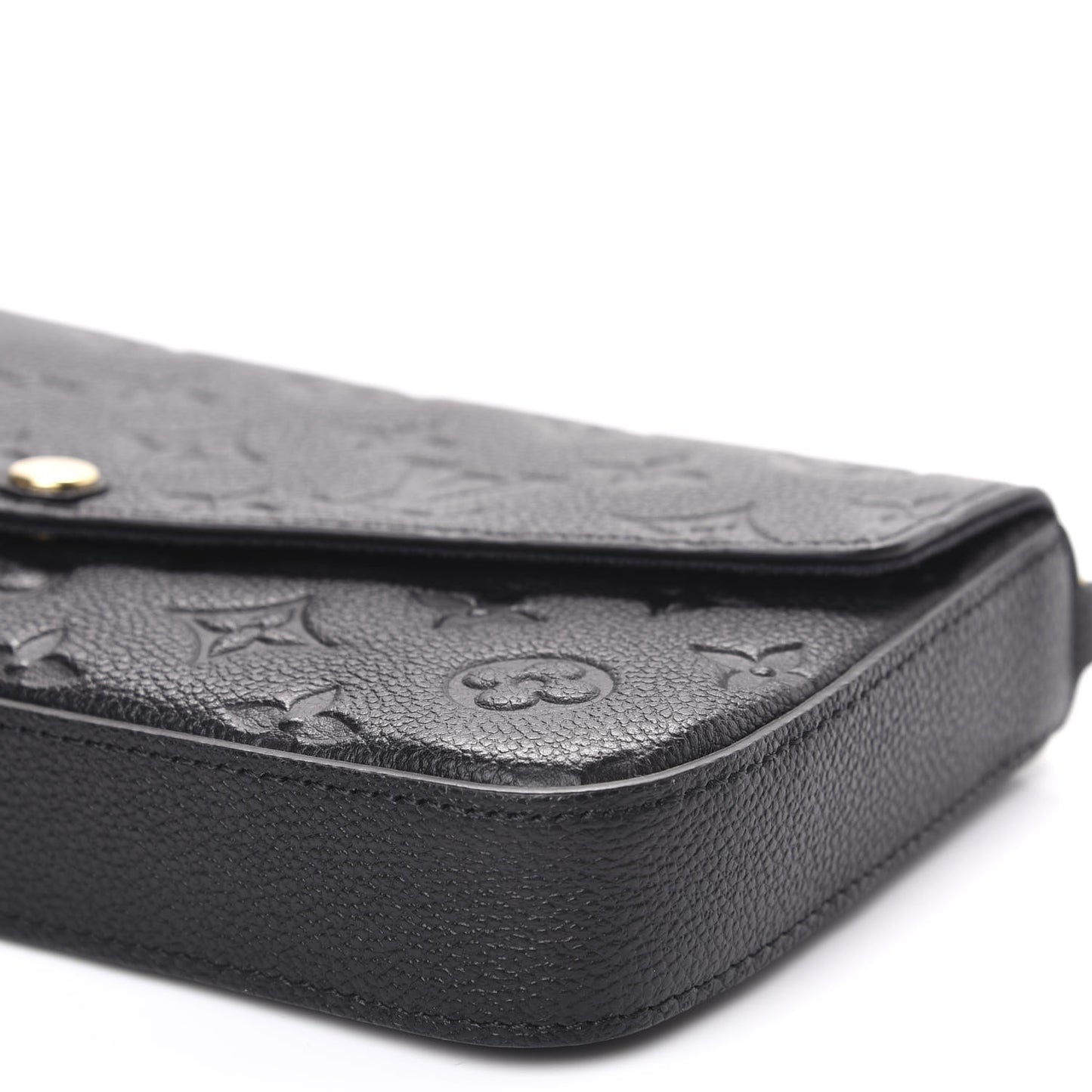 Empreinte Pochette Felicie Chain Wallet Black