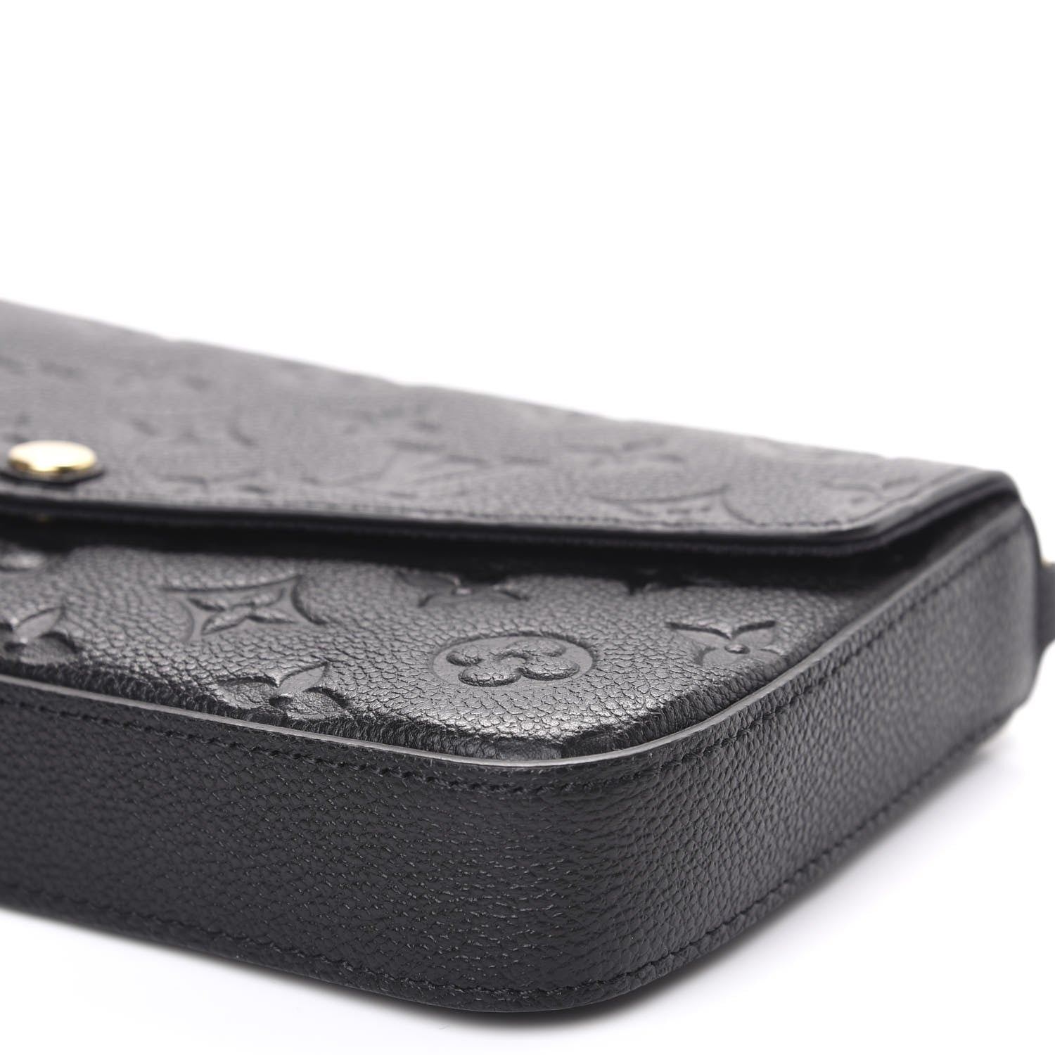 Louis Vuitton Empreinte Pochette Felicie Chain Wallet Black 8 of 8