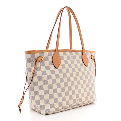 Louis Vuitton LOUIS VUITTON Damier Azur Neverfull PM 3 of 10