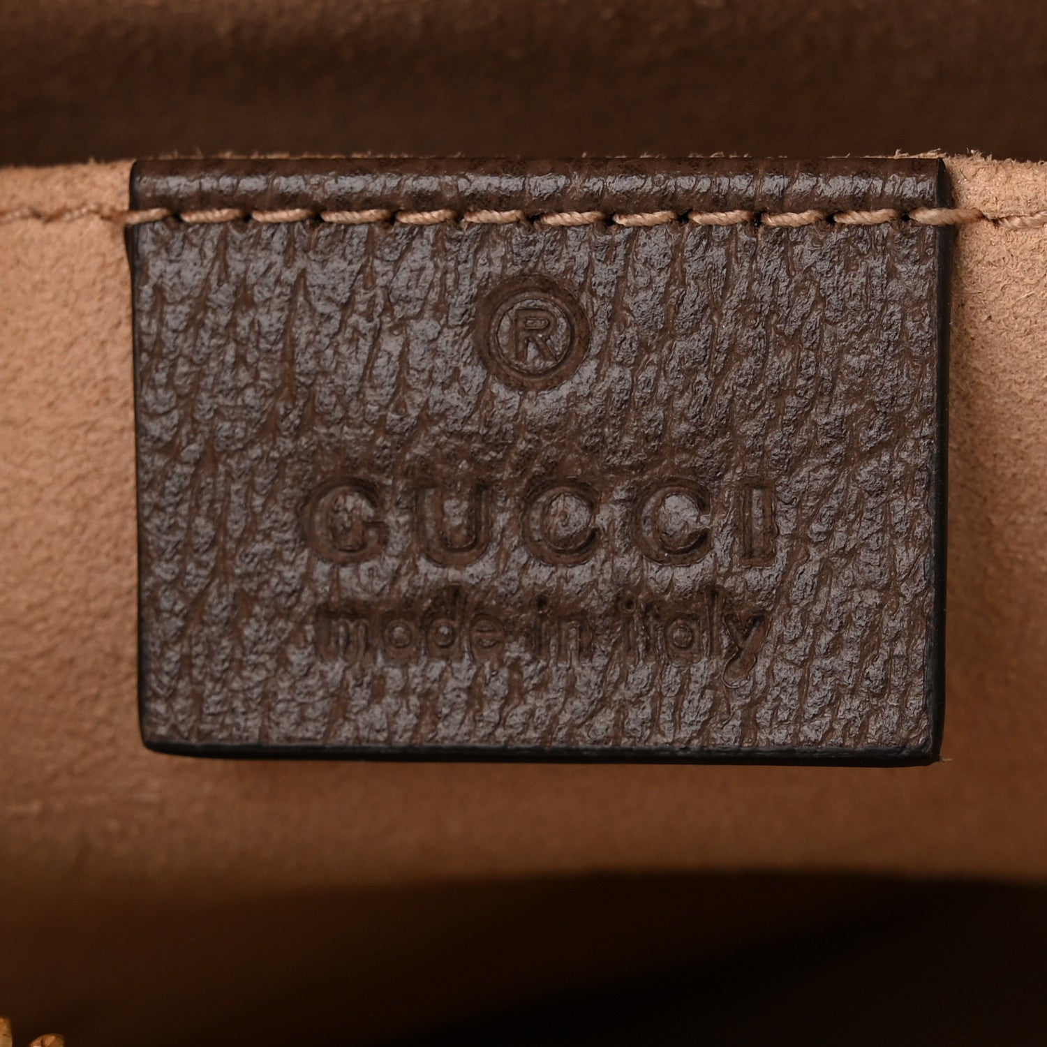 Gucci GG Supreme Monogram Web Mini Ophidia Shoulder Bag Brown 6 of 12