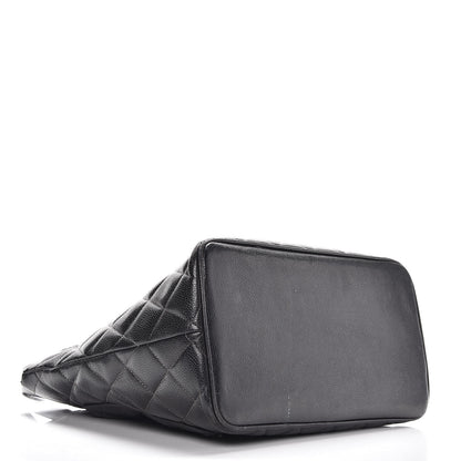 Chanel Caviar Quilted Medallion Tote Black 4 of 16