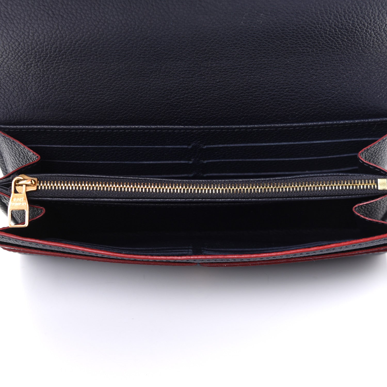 Louis Vuitton Empreinte Sarah Wallet NM Marine Rouge 4 of 4
