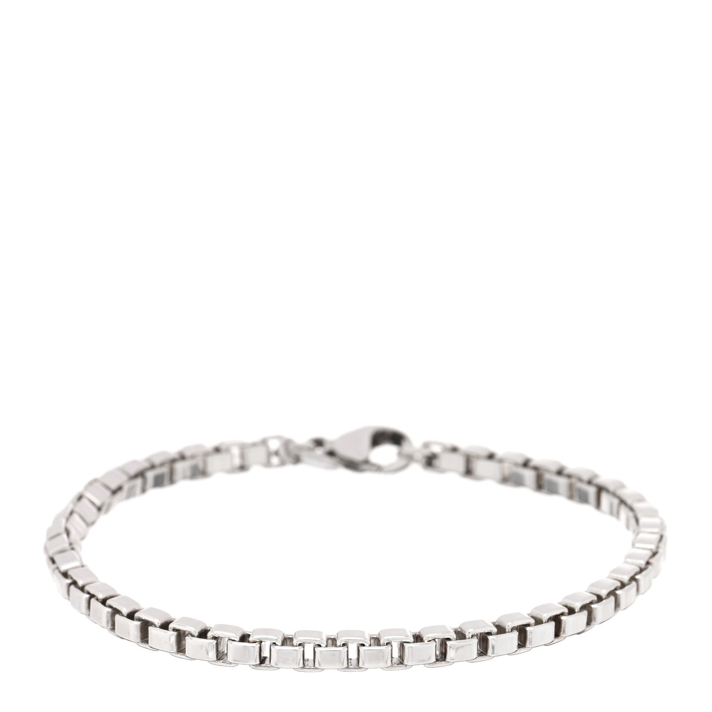 Sterling Silver 4mm Venetian Link Bracelet