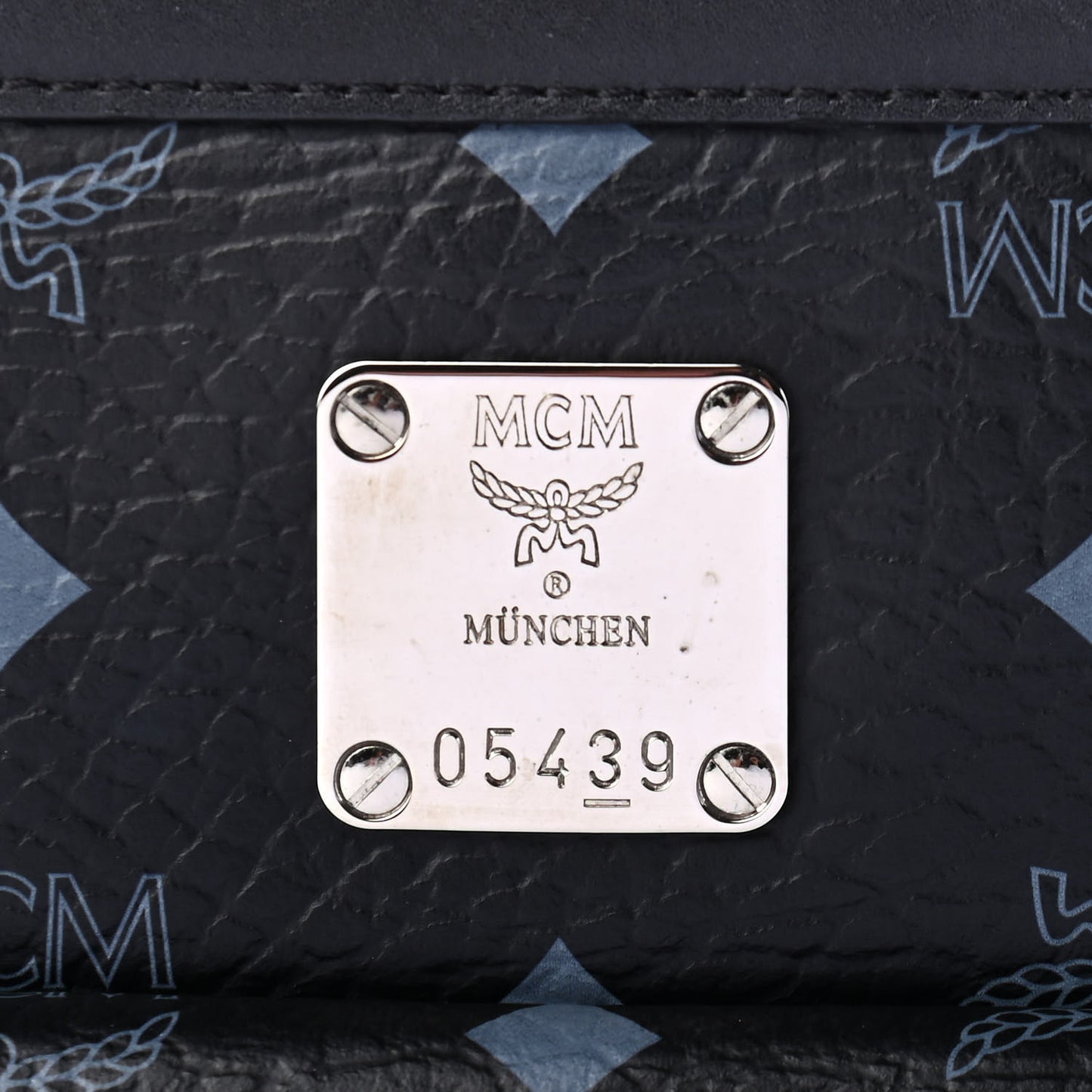Visetos Calfskin Top Handle Satchel Black