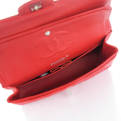 Chanel Caviar Quilted Medium Double Flap Red 5 of 8