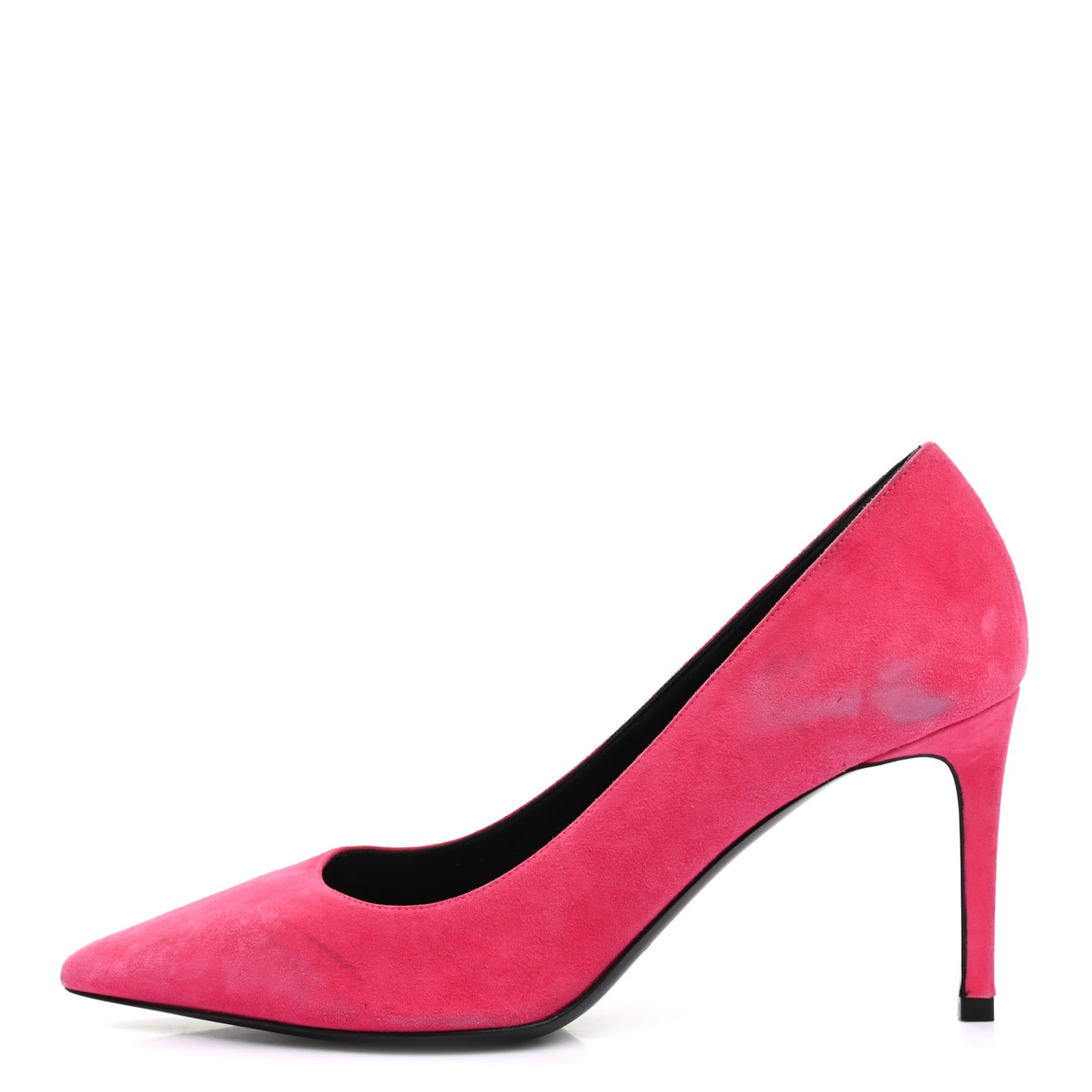 Suede Calfskin Anja 85 Pumps 38 Hot Pink