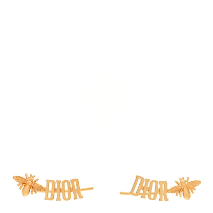 Christian Dior J'Adior Bee Earrings Aged Gold 1 of 4