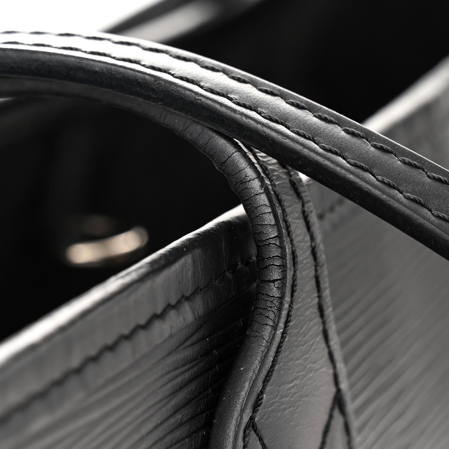 Louis Vuitton Epi Neverfull MM Black 12 of 12