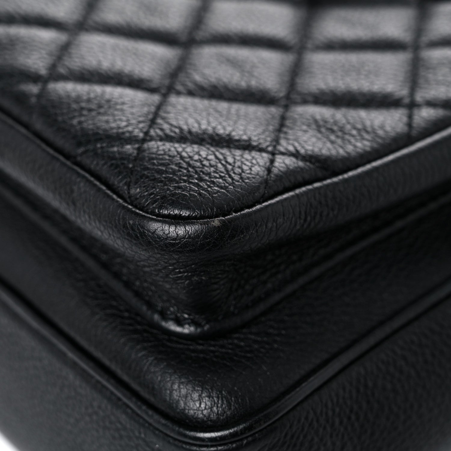 Chanel Calfskin Business Trip Vertical Camera Case Black 10 of 15