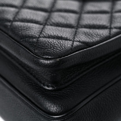 Chanel Calfskin Business Trip Vertical Camera Case Black 10 of 15