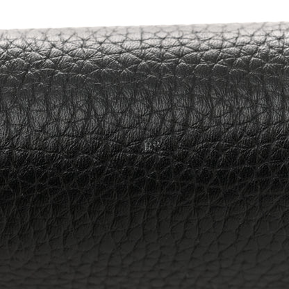 Valentino Garavani Pebbled Calfskin Rockstud Wallet On Chain Black 13 of 13