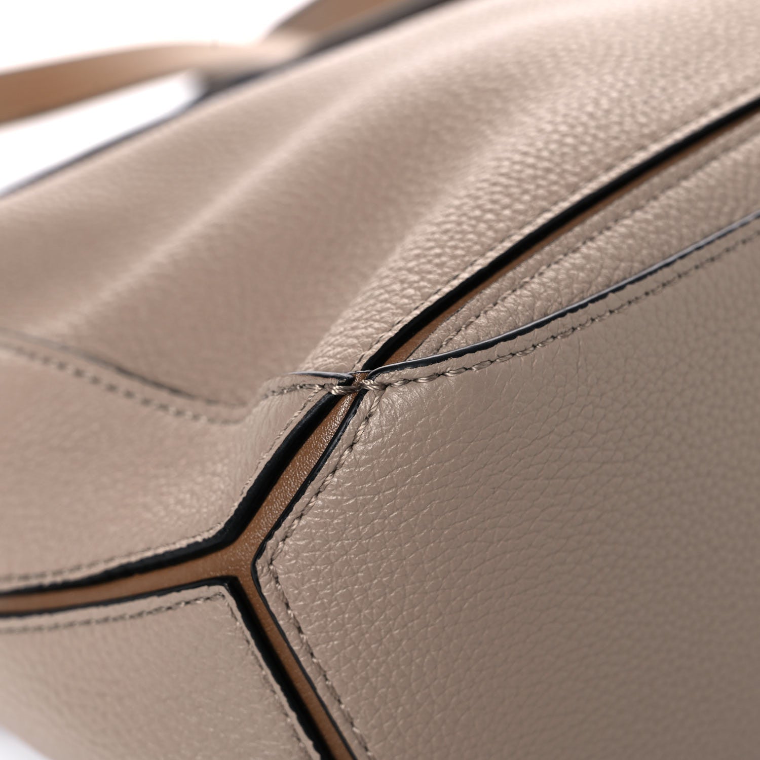 Loewe Calfskin Small Puzzle Bag Sand Mink 7 of 10