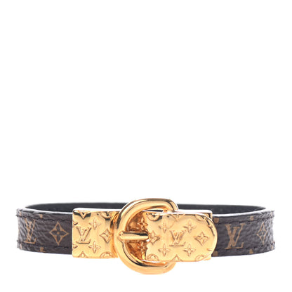 Louis Vuitton Monogram Fasten Your LV Bracelet 17 1 of 4