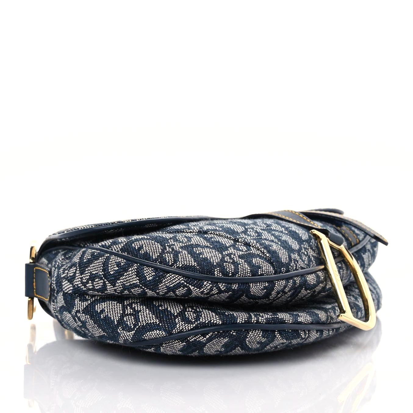 Monogram Saddle Bag Blue