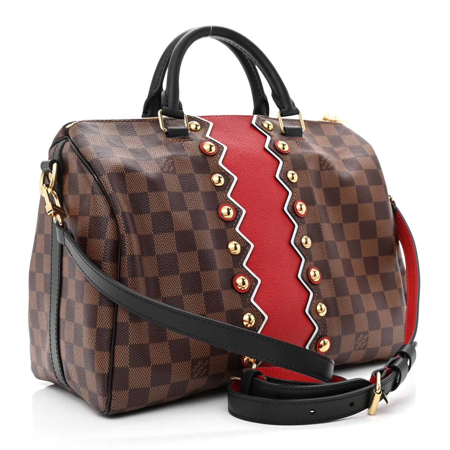 Damier Ebene Karakoram Speedy Bandouliere 30