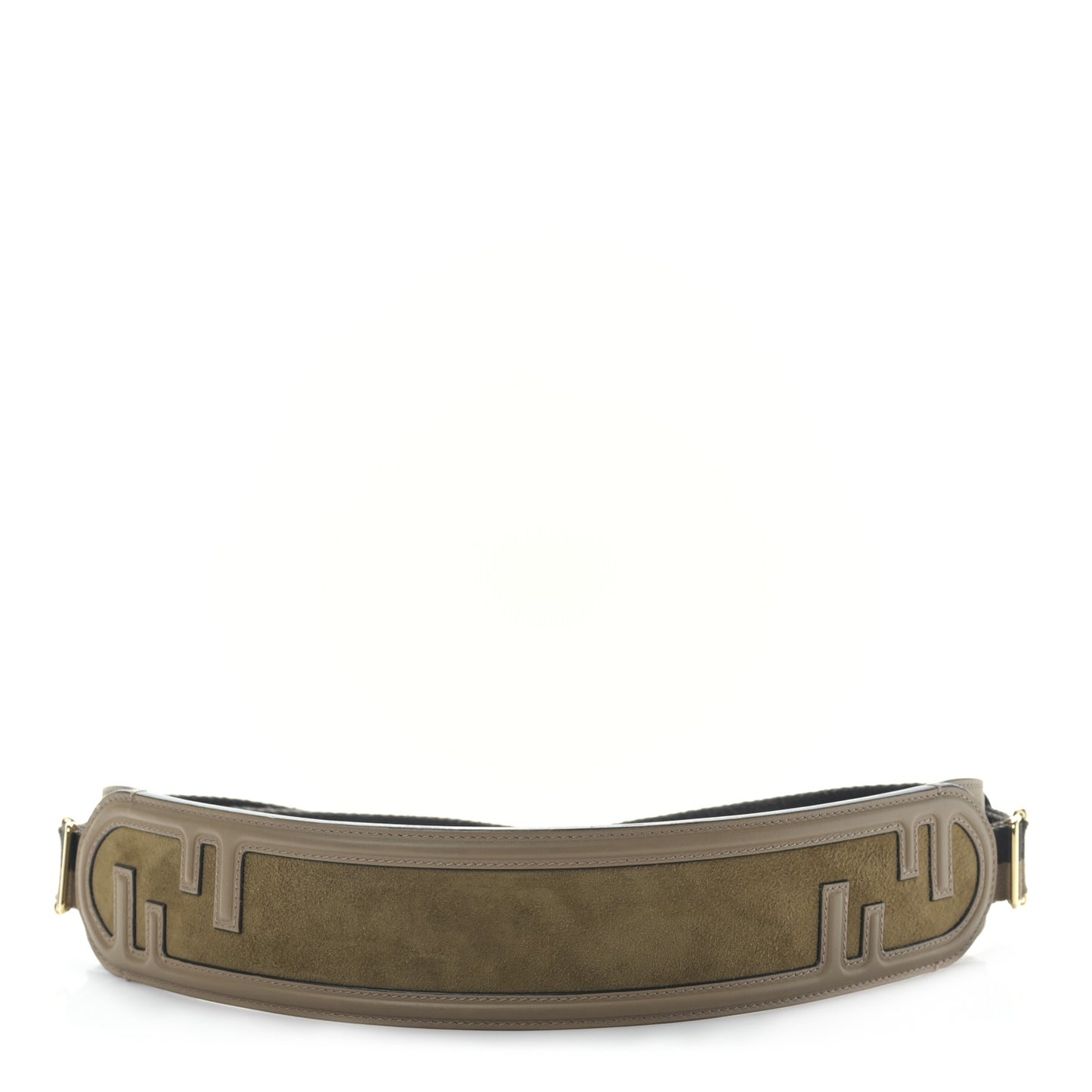 Vitello Grace Suede Fendi O'Lock Strap You Sand Rovere
