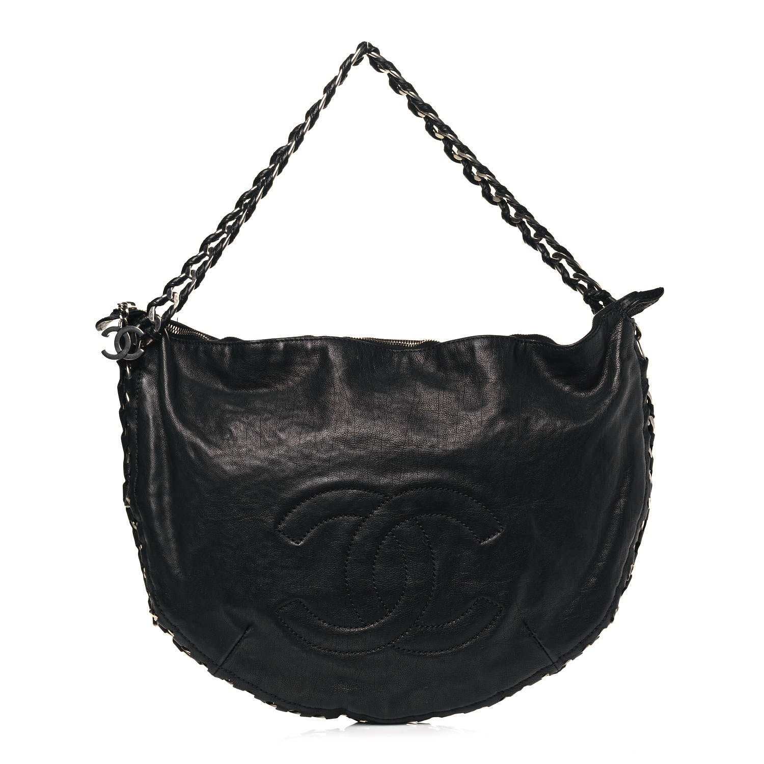 Chanel Calfskin Modern Chain Hobo Black 1 of 20