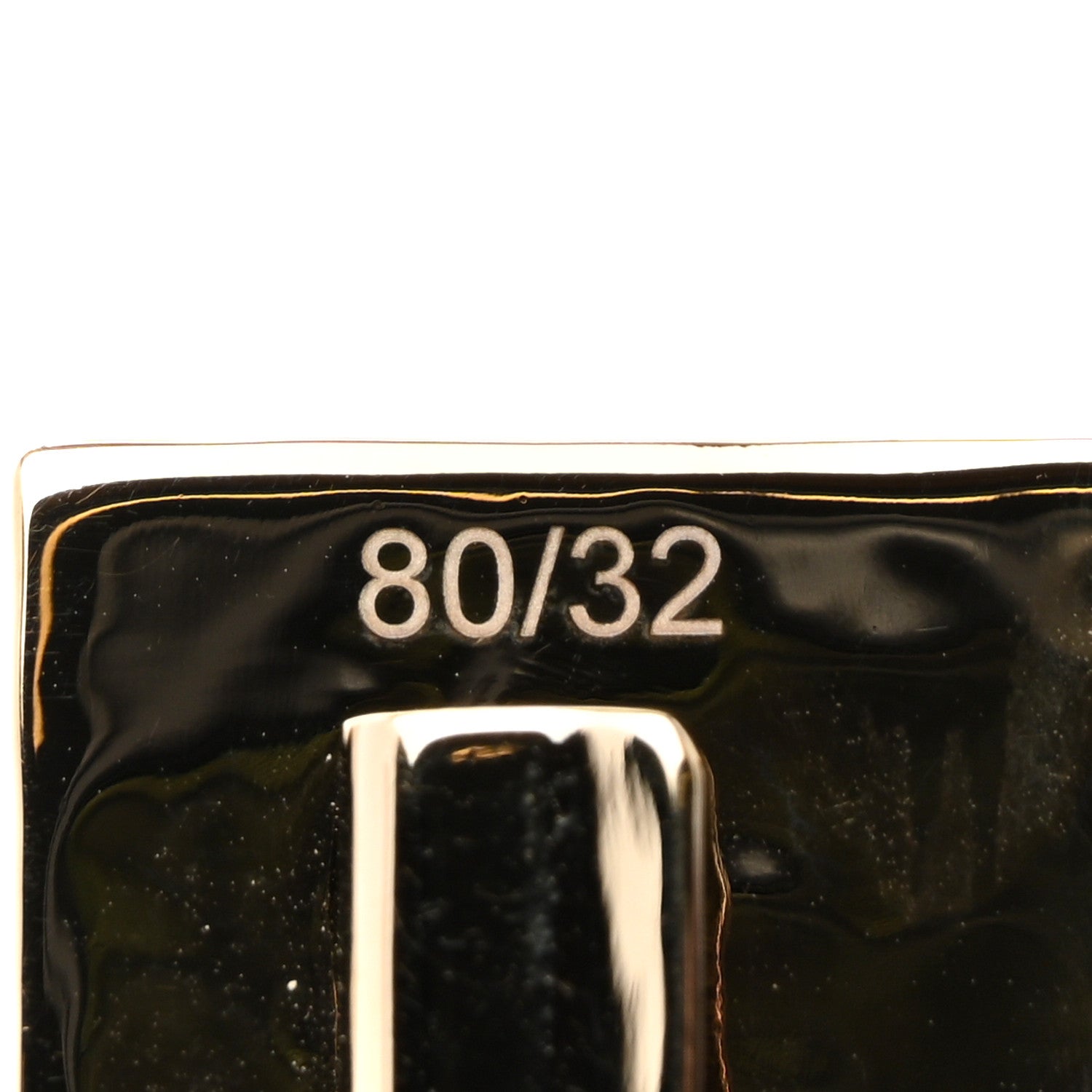 Chanel Lambskin Ruched CC Belt 80 32 Black 4 of 5