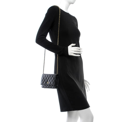Chanel Caviar Quilted Wallet On Chain WOC Black 2 of 9