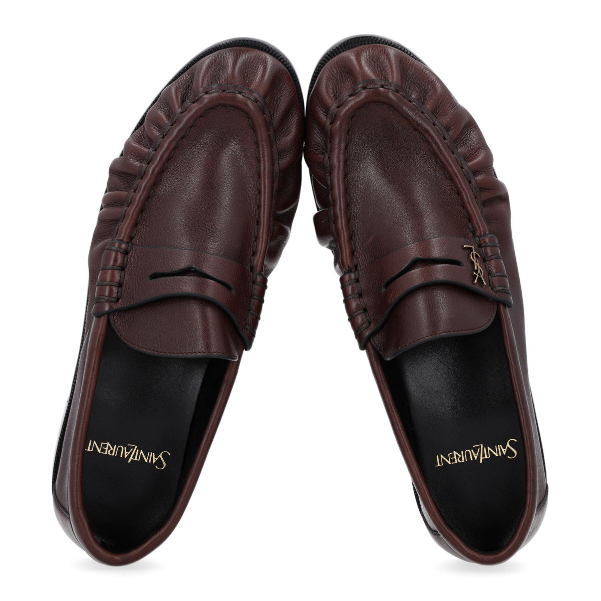 Radiance Calfskin Le Loafer 15 Moccasin 36.5 Paris Brown