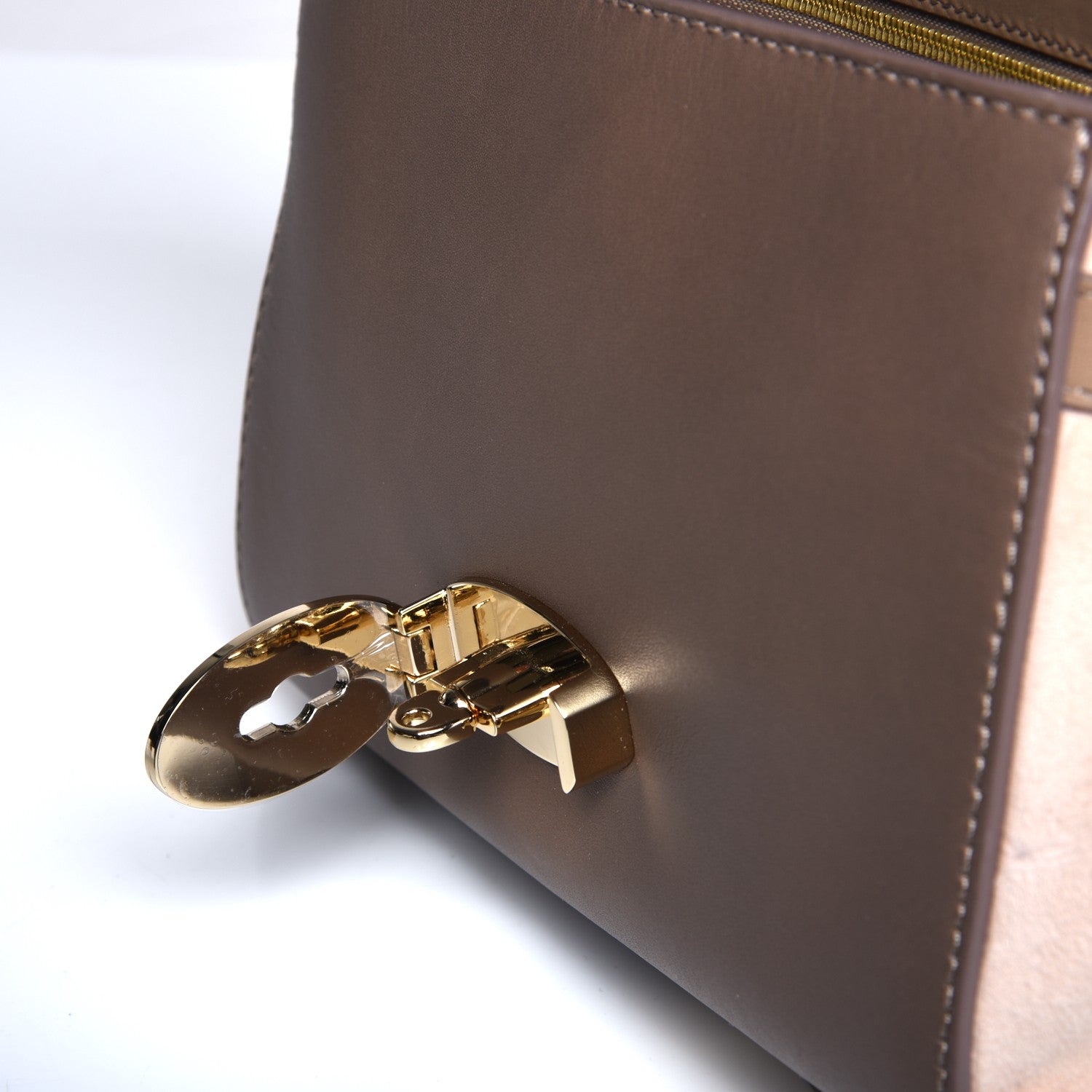 Mulberry Polished Calfskin Suede Tri-Color Primrose 7 of 7