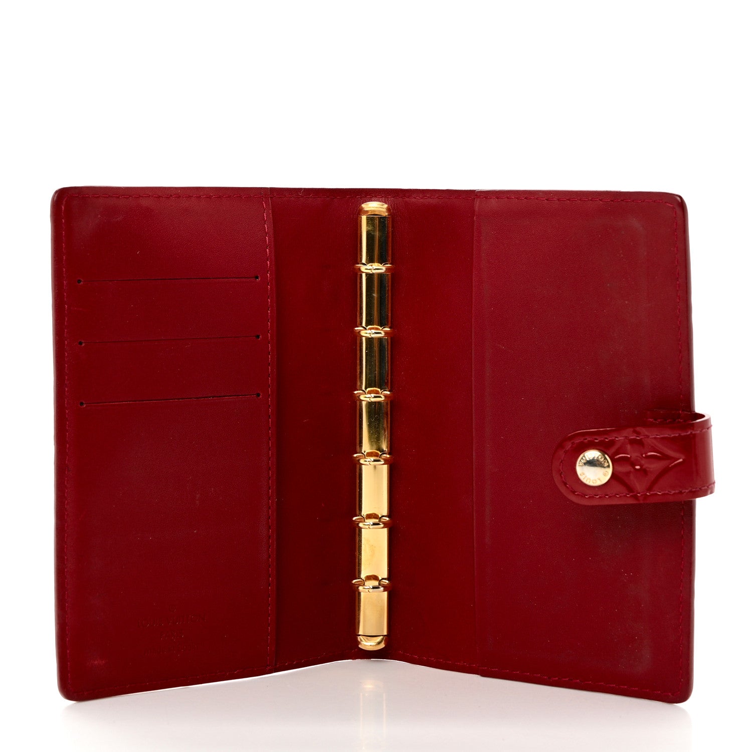 Louis Vuitton Vernis Small Ring Agenda Cover Pomme D'Amour 5 of 6