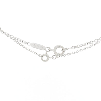 Cartier 18K White Gold Diamond .45ctw Hindu Floral Pendant Necklace 4 of 6