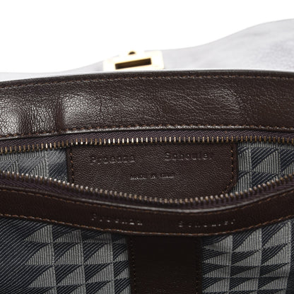 Proenza Schouler Lambskin Medium PS1 Satchel Dark Chocolate 7 of 8