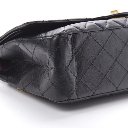 Chanel Aged Calfskin Quilted 2.55 Reissue 227 Flap Black 9 of 14
