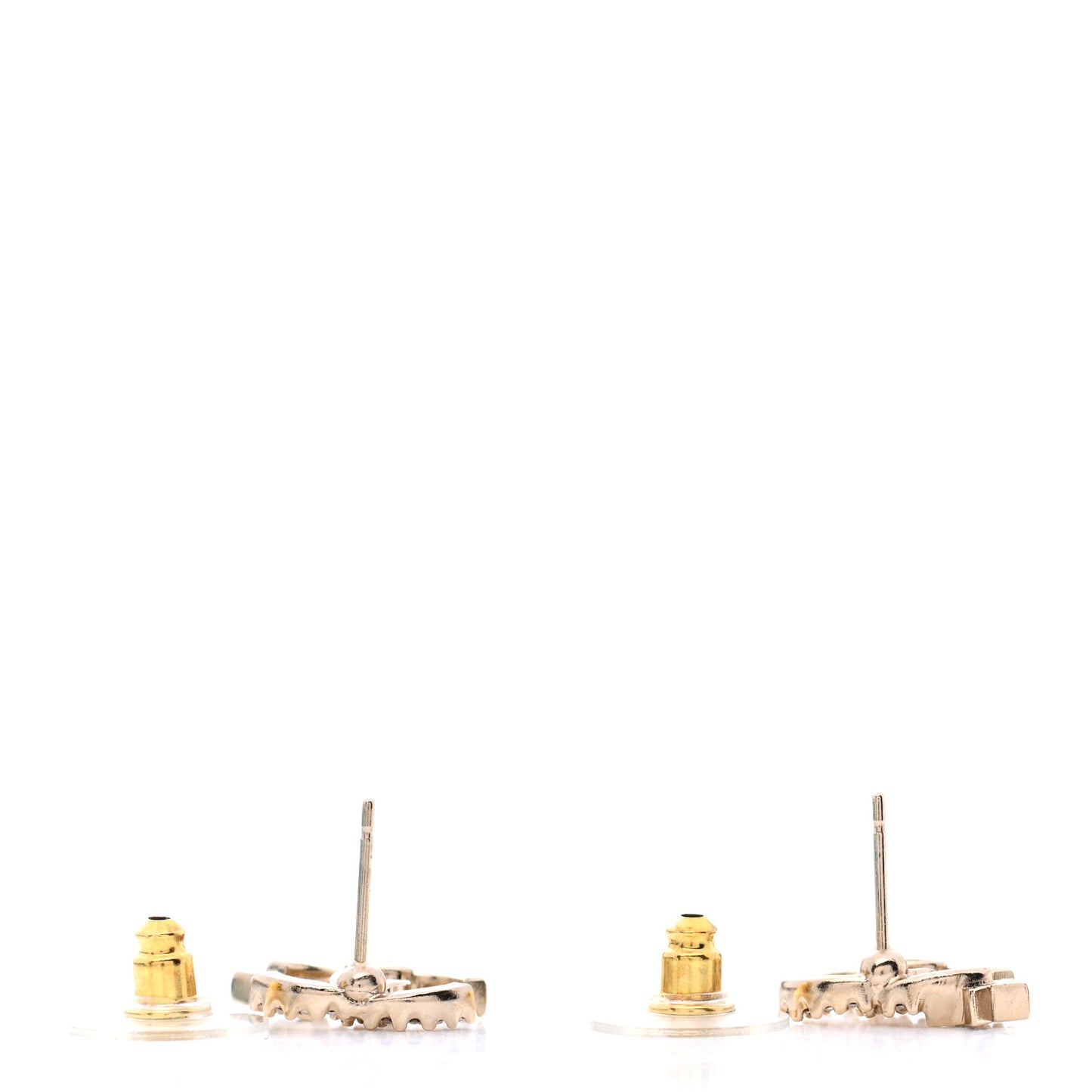 Crystal CC Starfall Earrings Gold