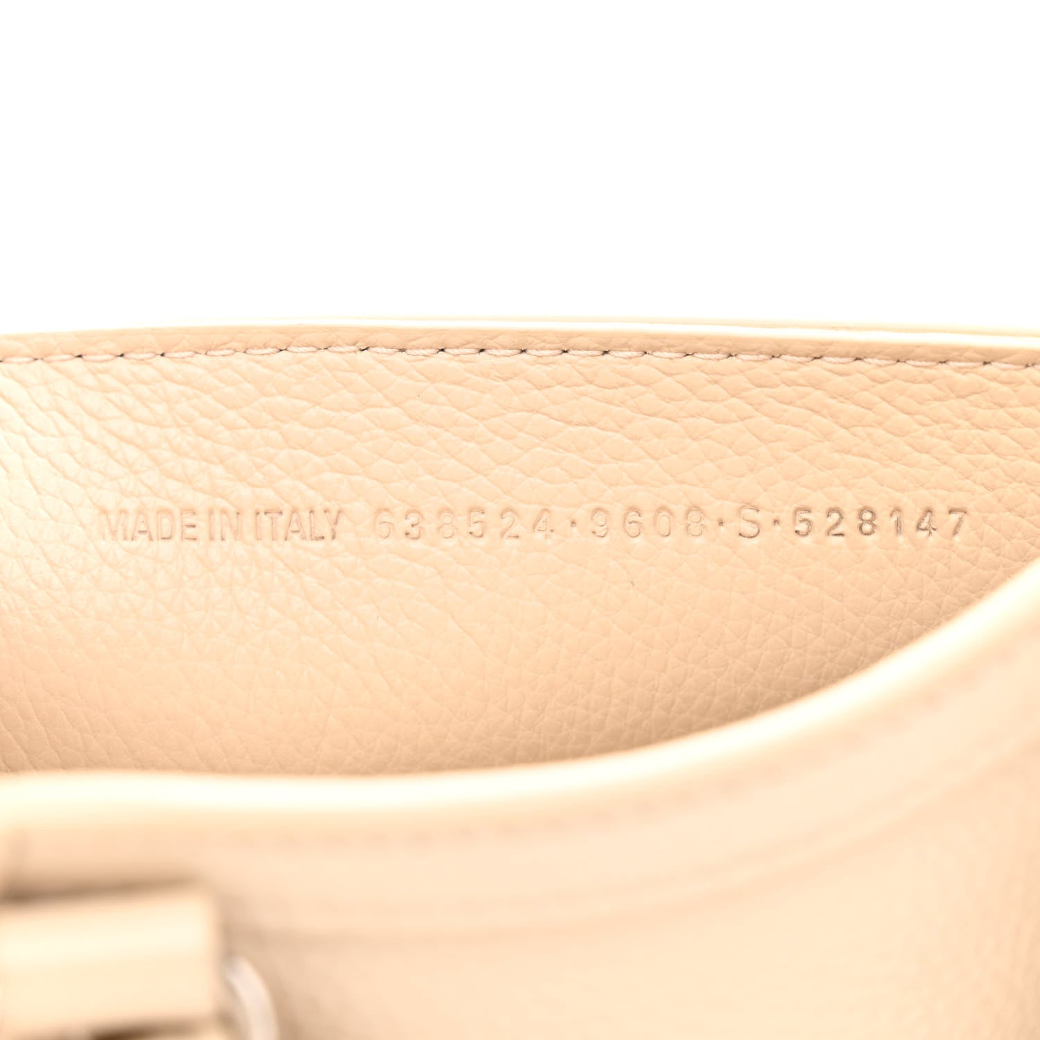 Balenciaga Grained Calfskin Neo Classic Silver Hardware Mini City Cream 7 of 11