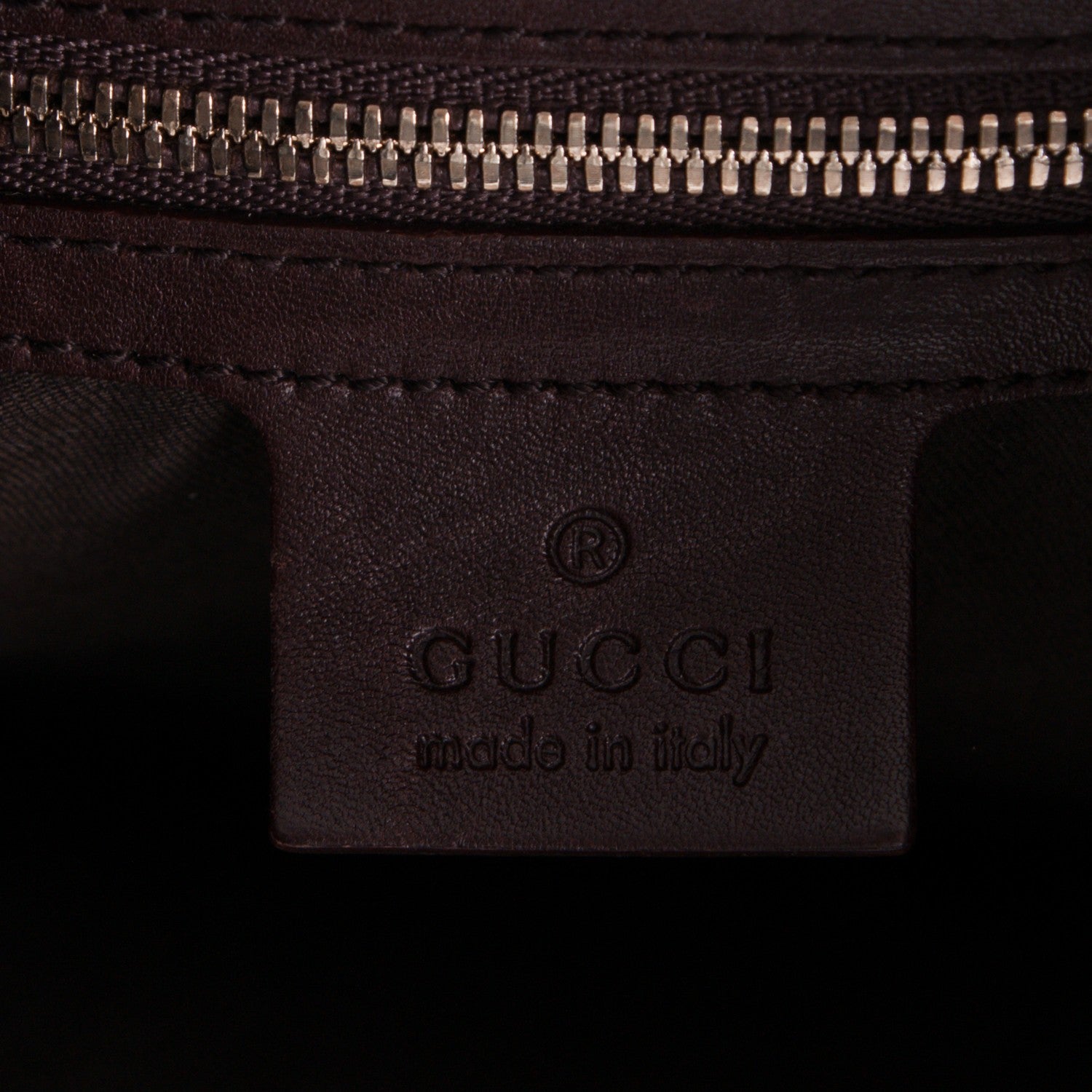 Gucci Calfskin Horsebit Embossed Glam Hobo Burgundy 6 of 7