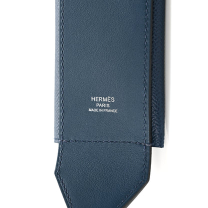 Hermes Swift Epsom Pocket Kelly Shoulder Strap Colvert Bleu 3 of 5