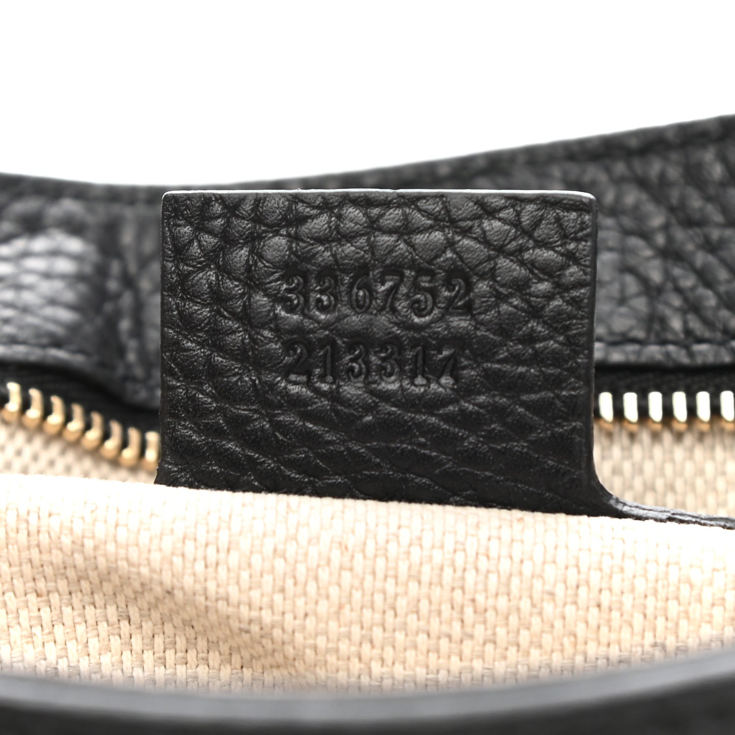 Pebbled Calfskin Medium Soho Flap Crossbody Black