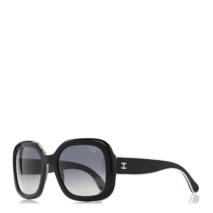 Chanel Stingray Polarized CC Sunglasses 5272-Q Black 1 of 8