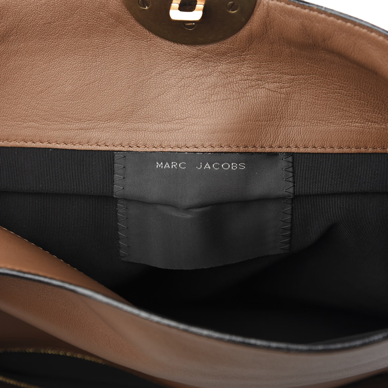 Marc Jacobs Calfskin Doubles Jean Crossbody Chocolate Black 7 of 10