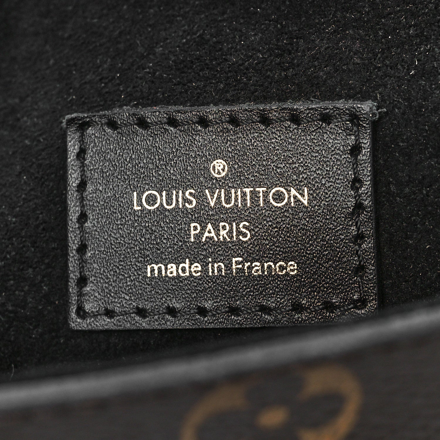Louis Vuitton Monogram Sac Triangle PM Black 6 of 9