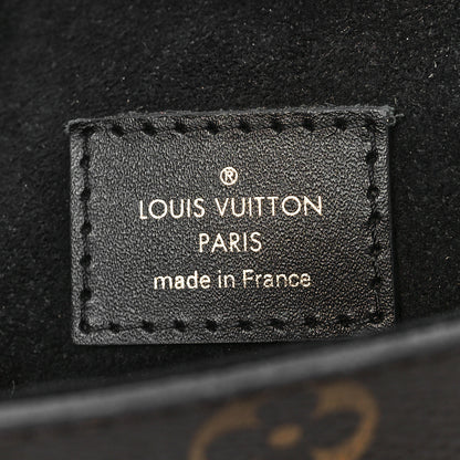 Louis Vuitton Monogram Sac Triangle PM Black 6 of 9