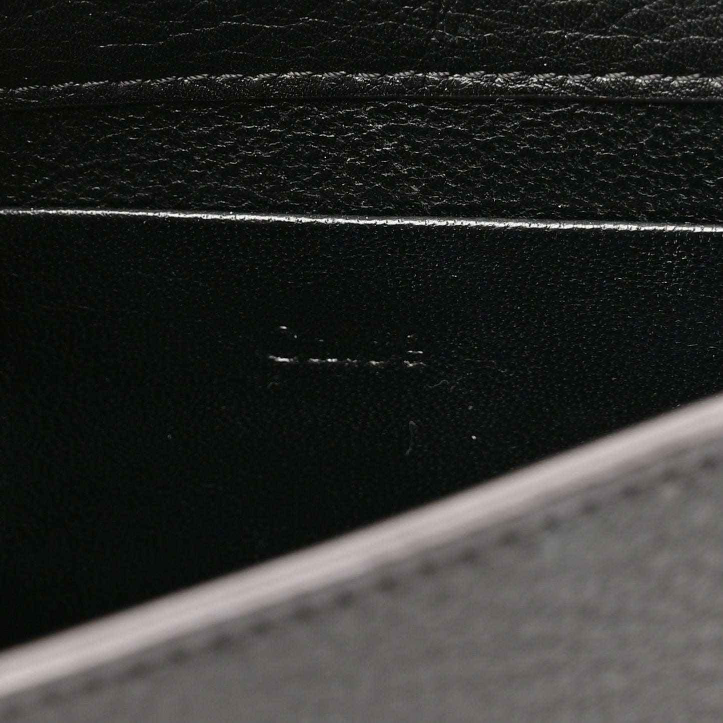 Calfskin Small Nile Bracelet Minaudiere Bag Black