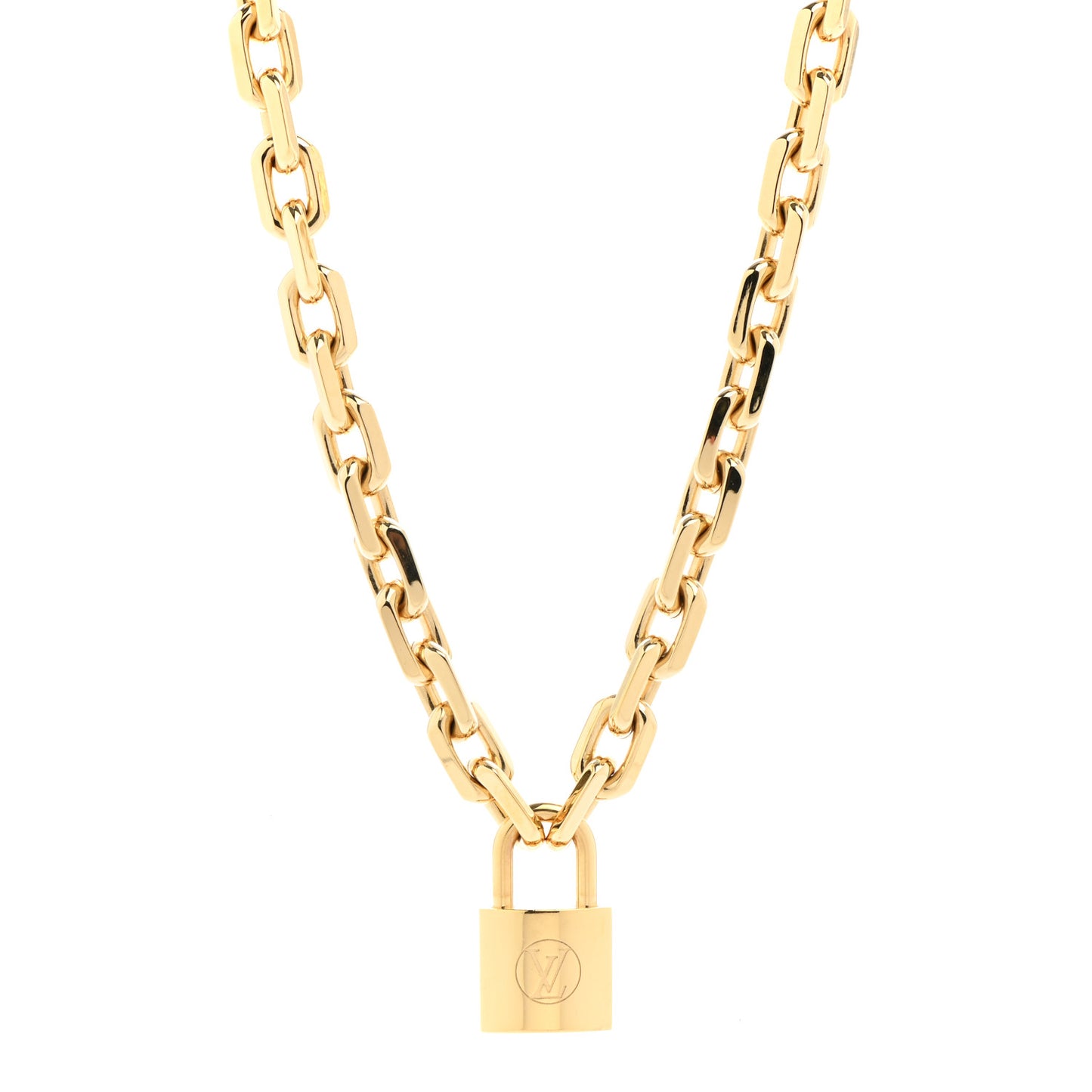 LV Edge Necklace Cadenas Gold