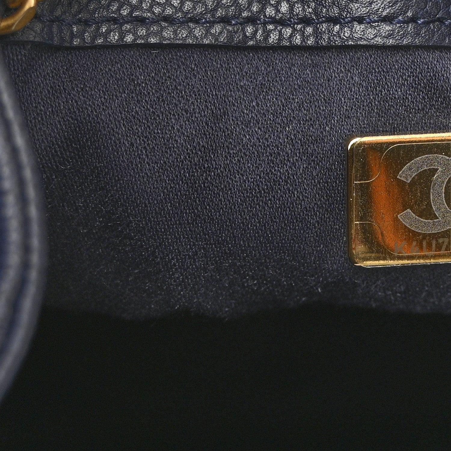 Chanel Caviar Quilted Small Chanel 25 Handbag Dark Navy 7 of 11