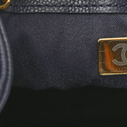 Chanel Caviar Quilted Small Chanel 25 Handbag Dark Navy 7 of 11