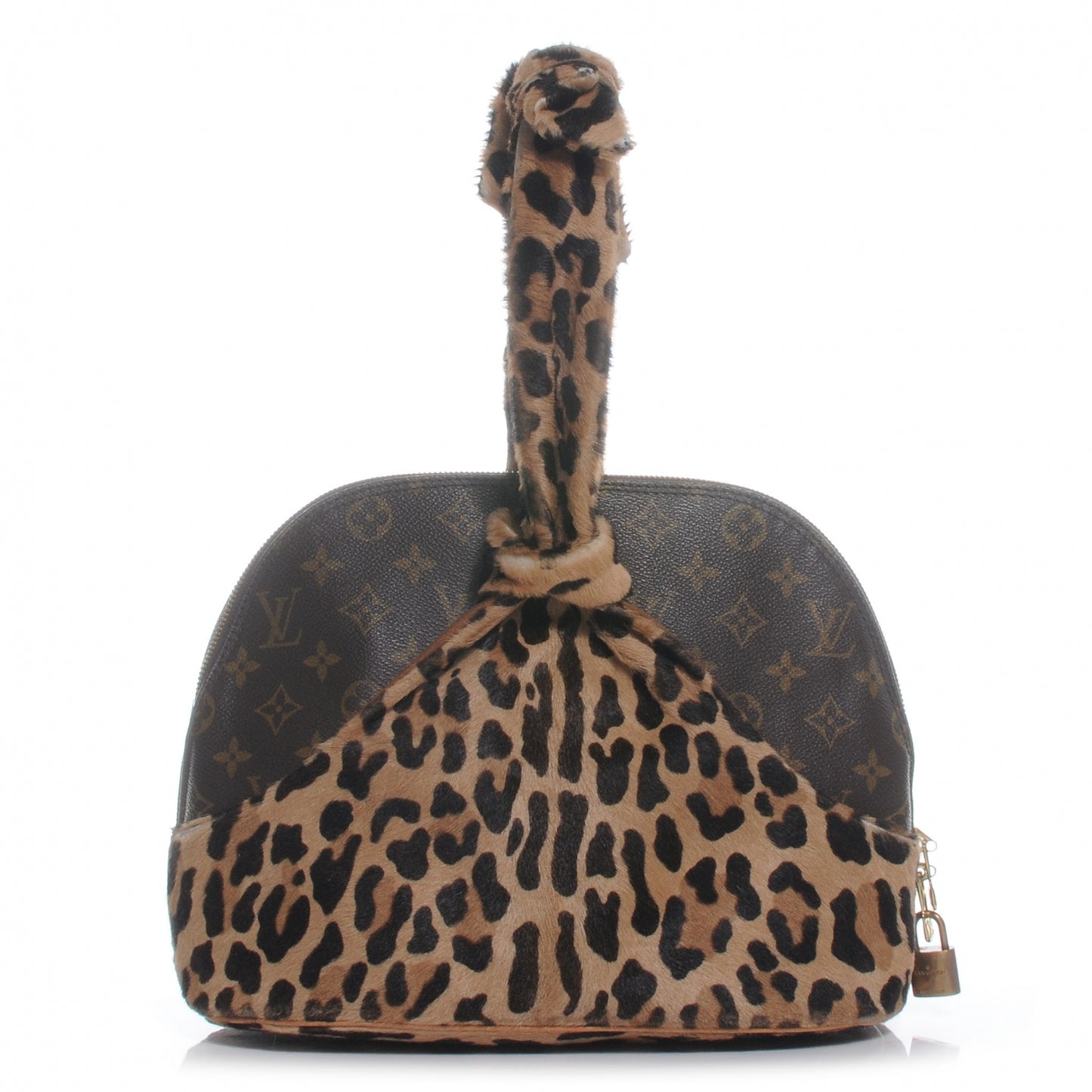Monogram Azzedine Alaia Leopard Alma