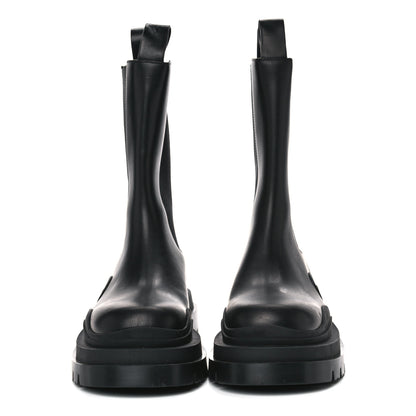 Bottega Veneta Calfskin The Tire Chelsea Boots 38.5 Black 2 of 13