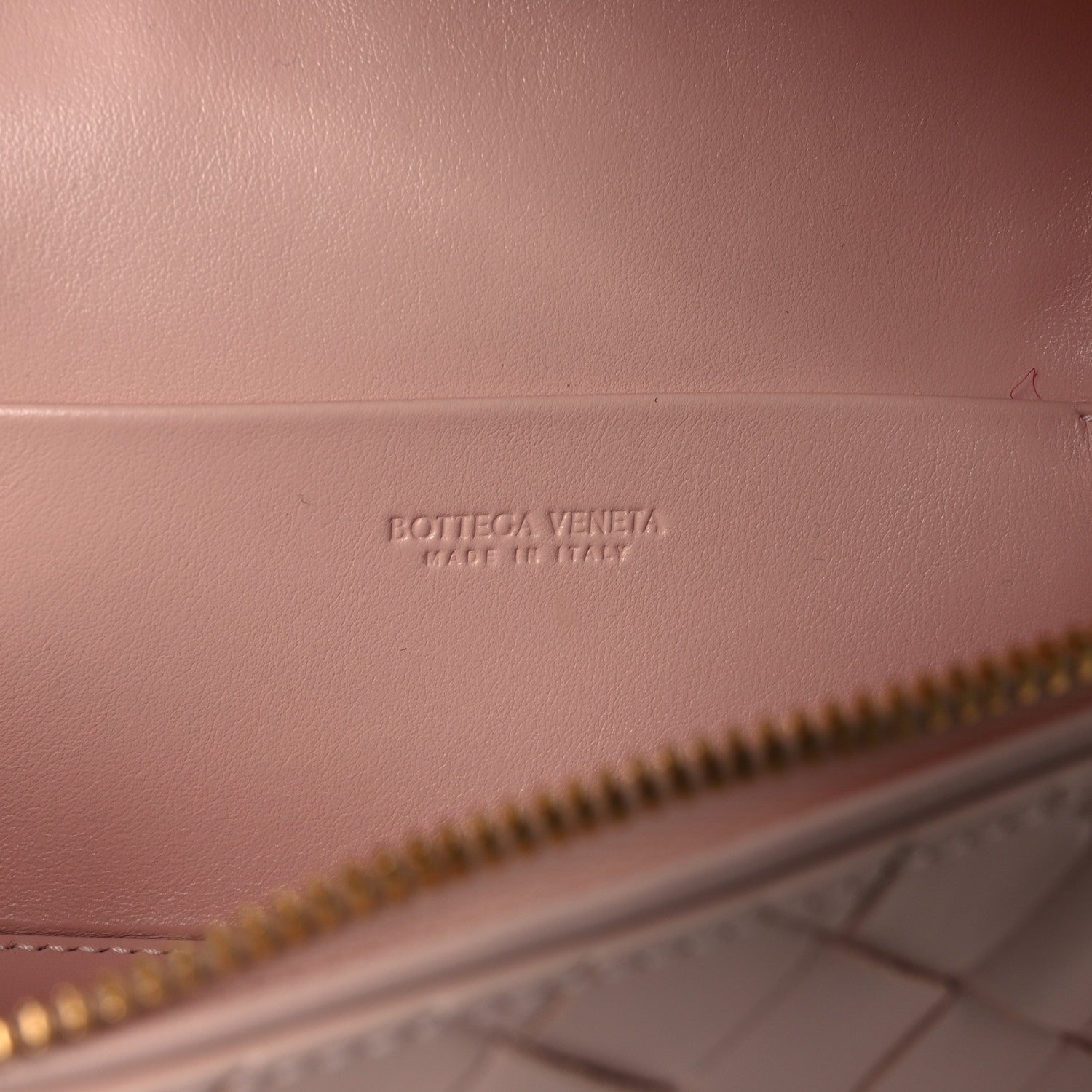 Bottega Veneta Calfskin Intrecciato Bang Bang Vanity Case Cameo