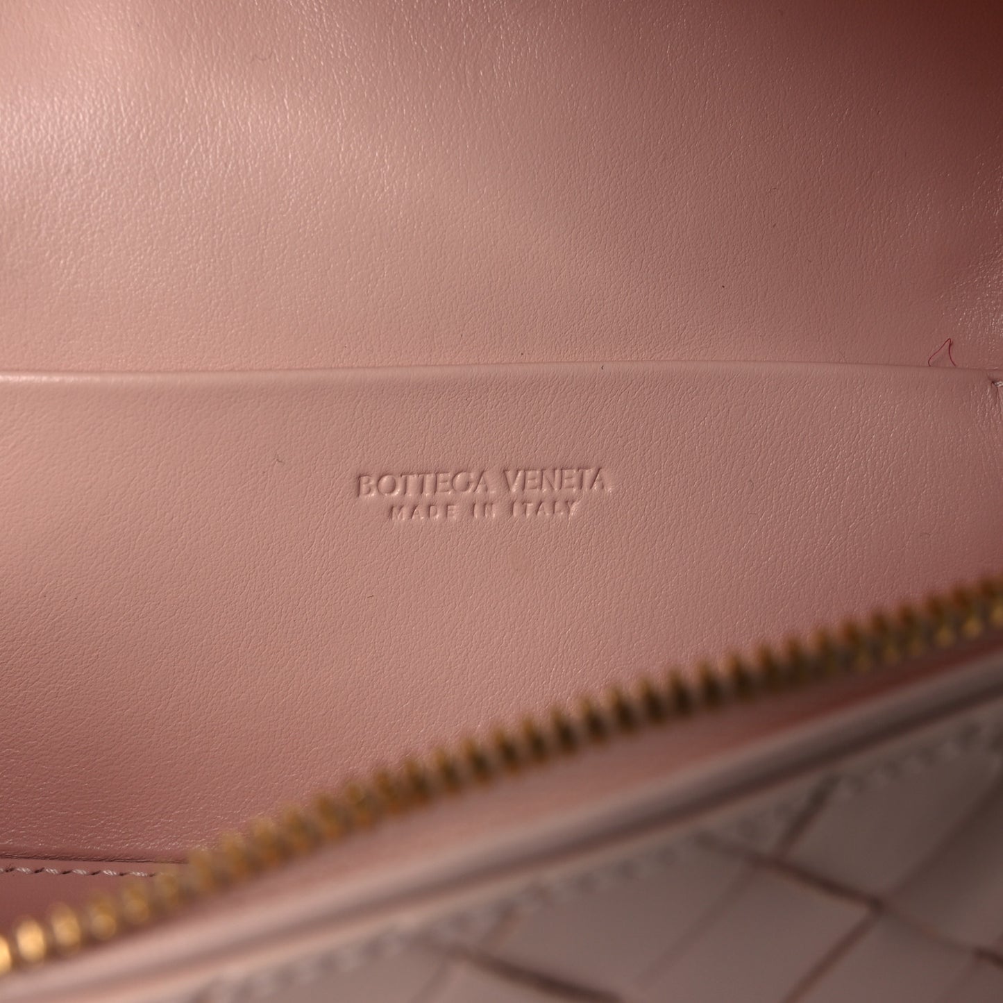 Calfskin Intrecciato Bang Bang Vanity Case Cameo